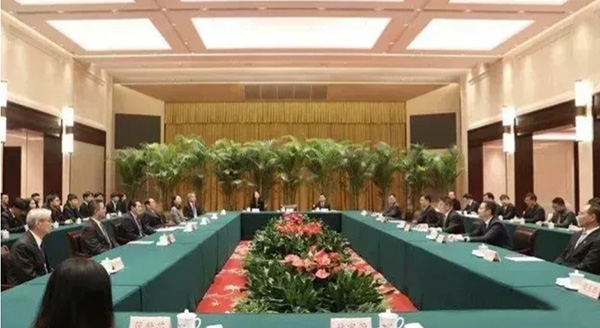 湖北省委书记王蒙徽等会见马英九一行